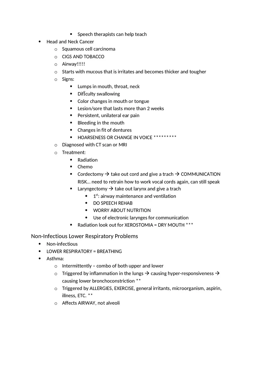 Adult Health HESI Study Guide Part 3 - Page 6