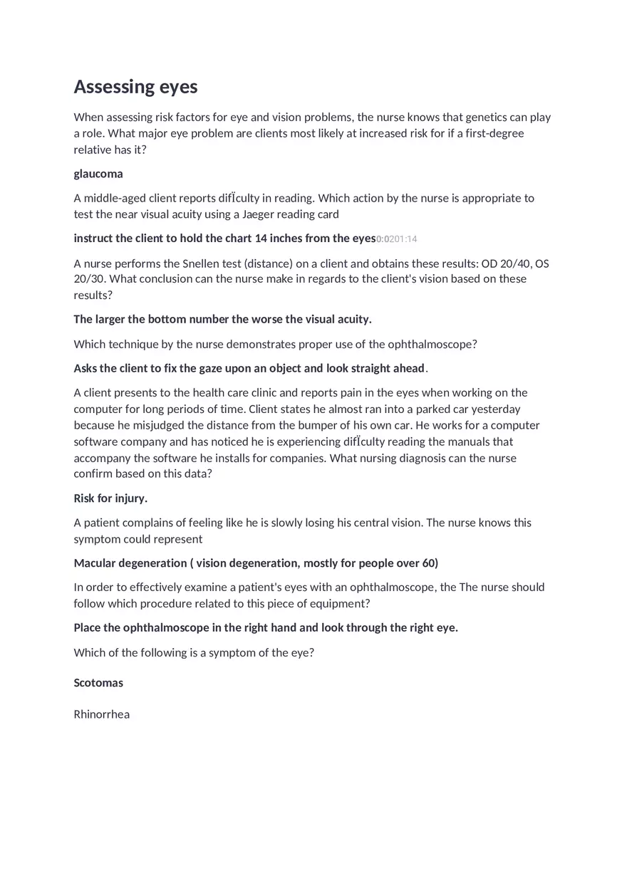 Assessing Eyes - Page 1