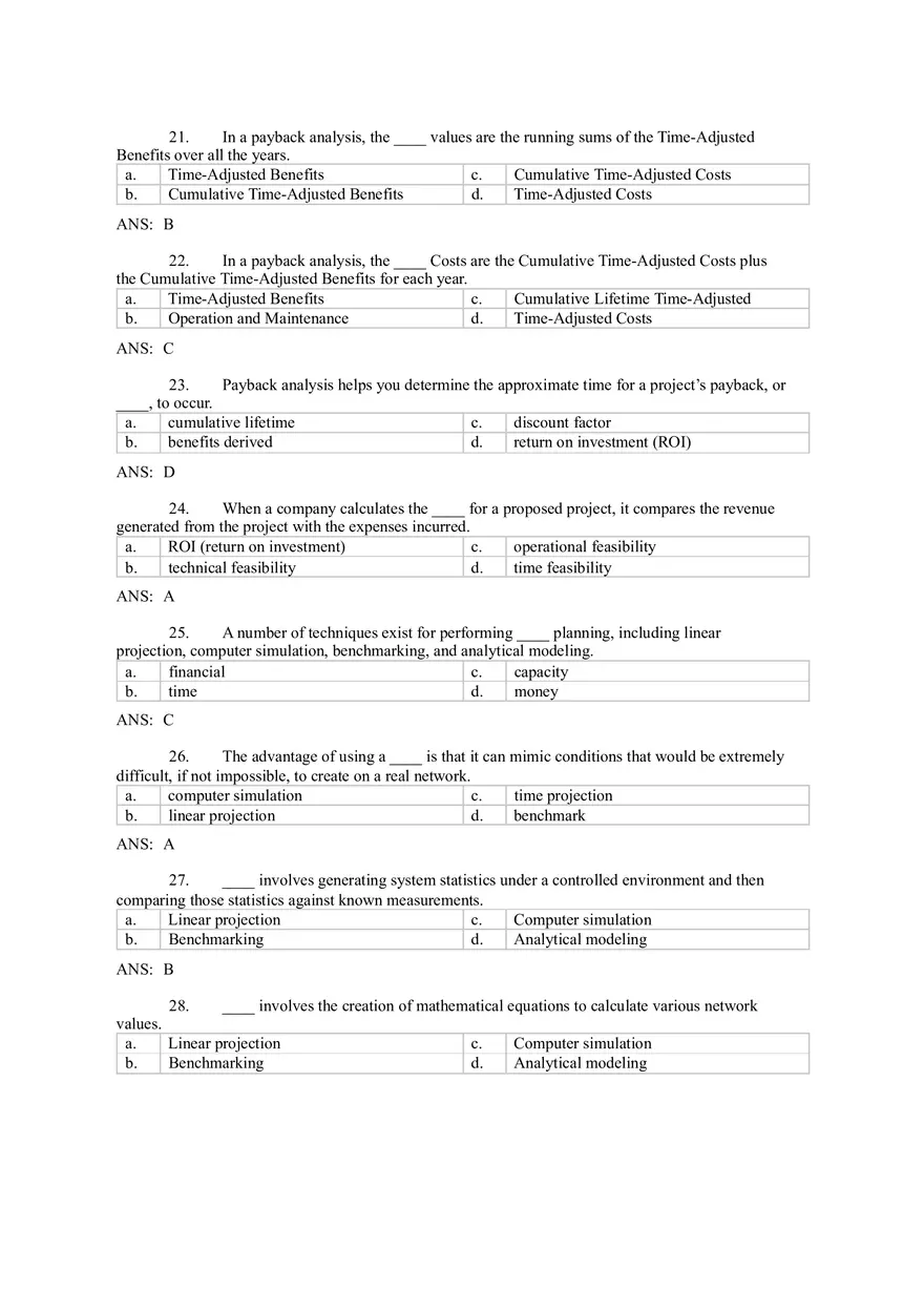 Introduction to Computer Networks Answer Key Part 6 - Page 12