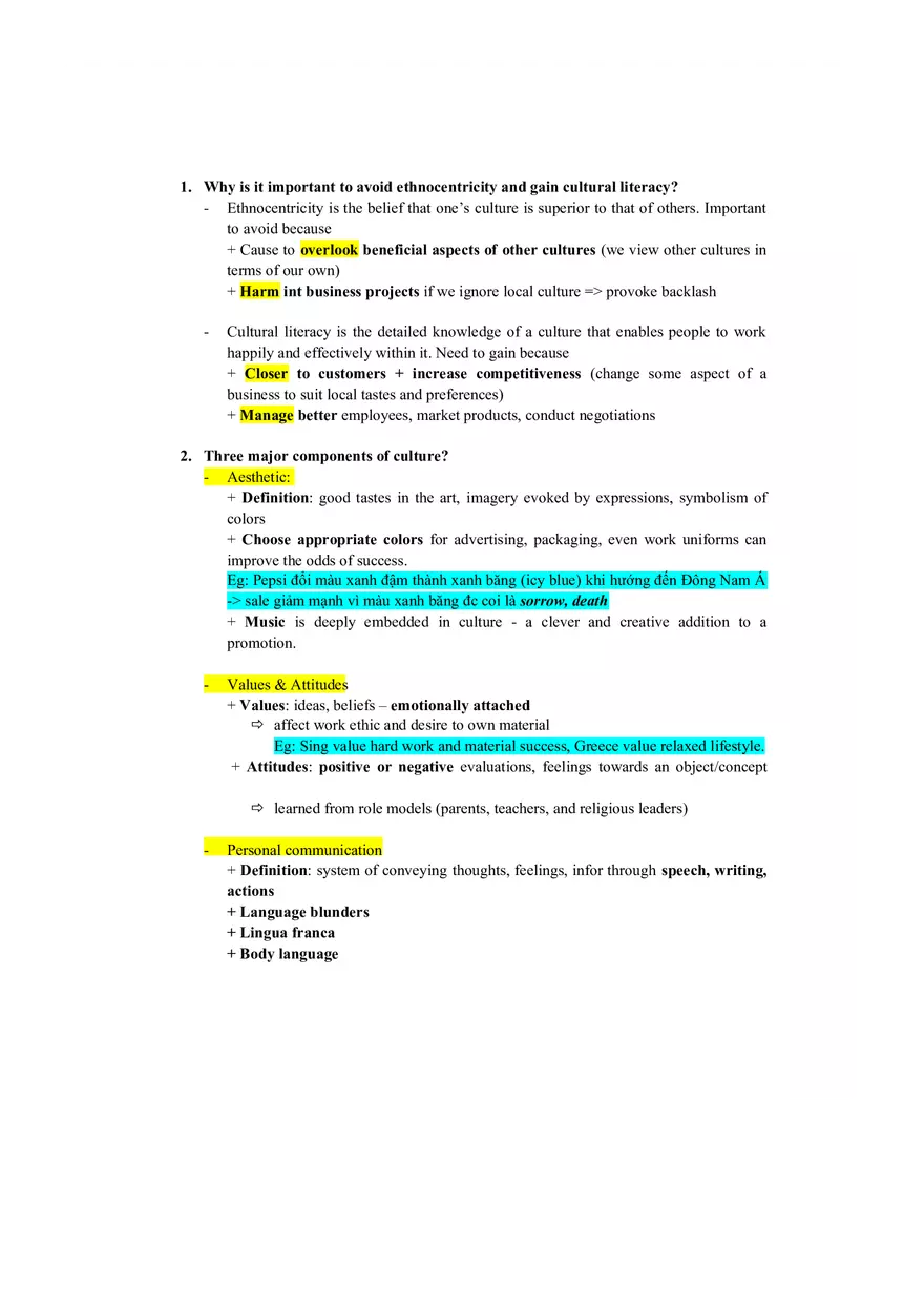 Chapter 5 and 12 International Trade - Page 6