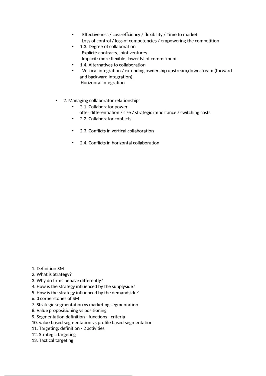 Strategic Marketing Part 2 - Page 8