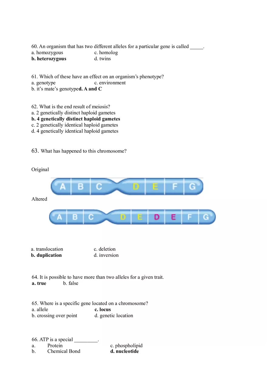 Modern Biology 76 Answer Key - Page 3