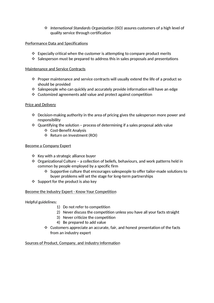 Marketing - Creating Product Solutions - Page 3