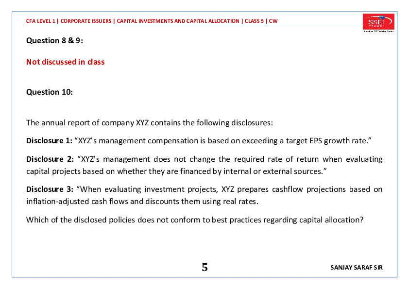 Capital Investments and Capital Allocation - Page 117