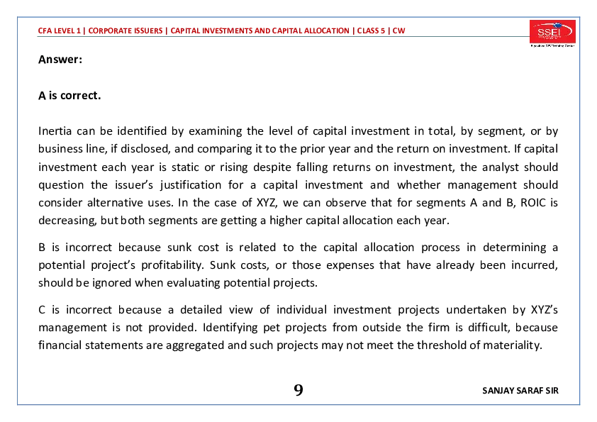 Capital Investments and Capital Allocation - Page 121