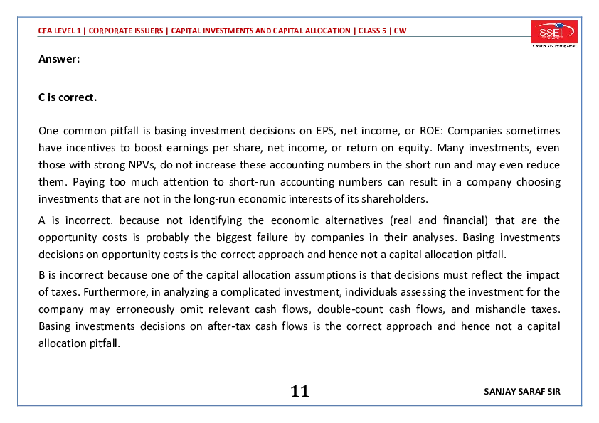 Capital Investments and Capital Allocation - Page 123
