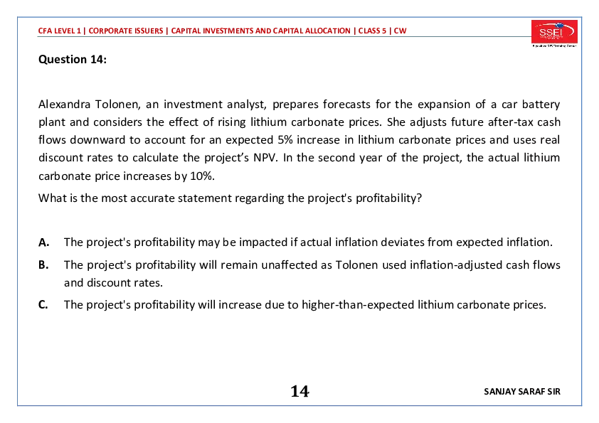 Capital Investments and Capital Allocation - Page 127