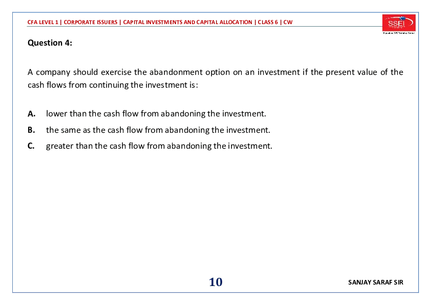 Capital Investments and Capital Allocation - Page 11
