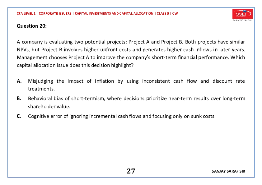 Capital Investments and Capital Allocation - Page 141