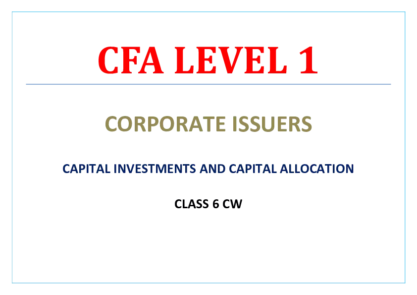 Capital Investments and Capital Allocation - Page 143