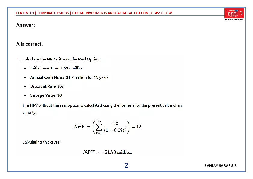 Capital Investments and Capital Allocation - Page 145