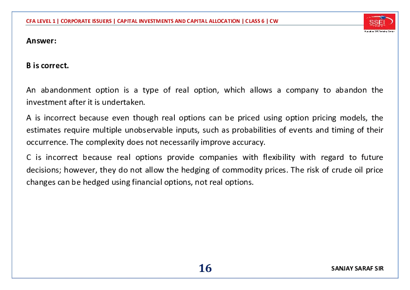 Capital Investments and Capital Allocation - Page 18