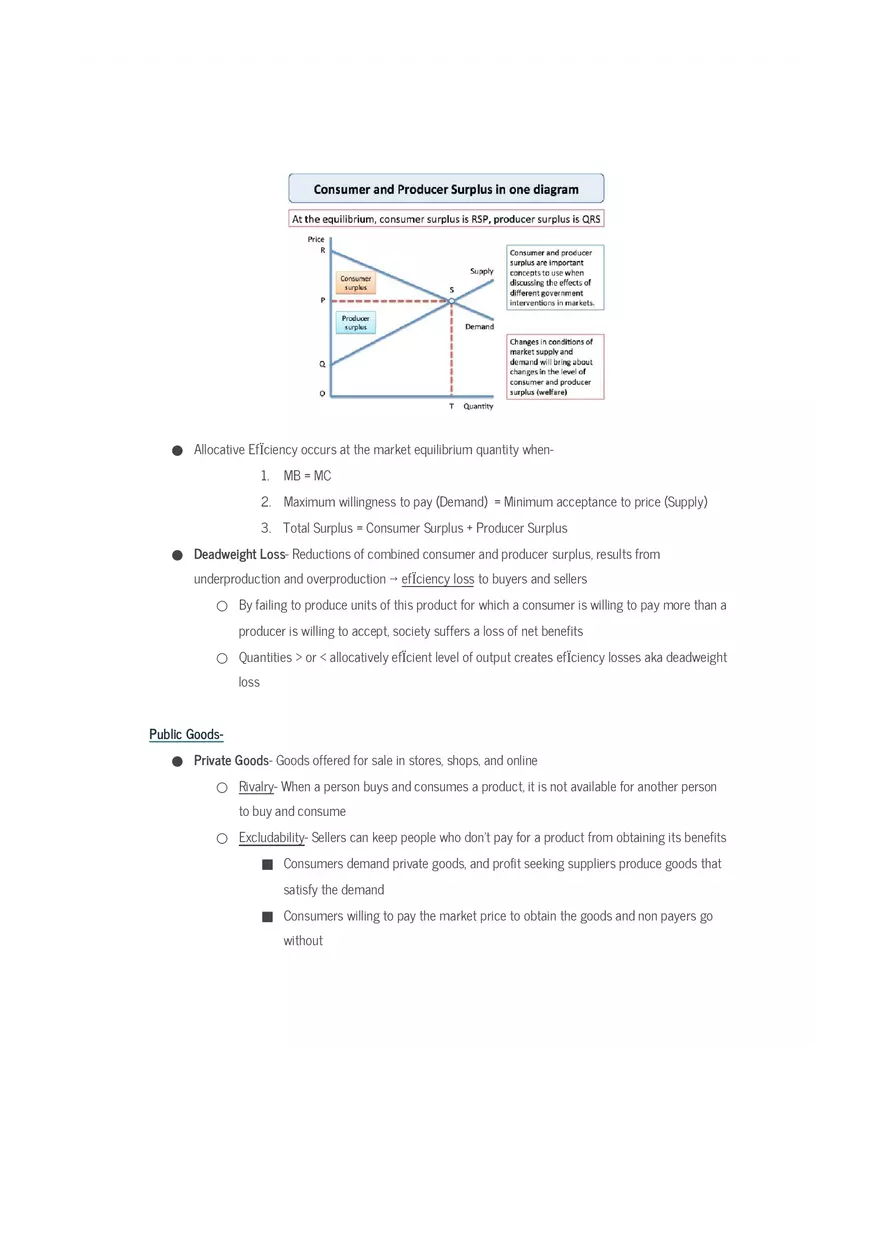 Microeconomics Final Exam Review Sheet Part 3 - Page 8