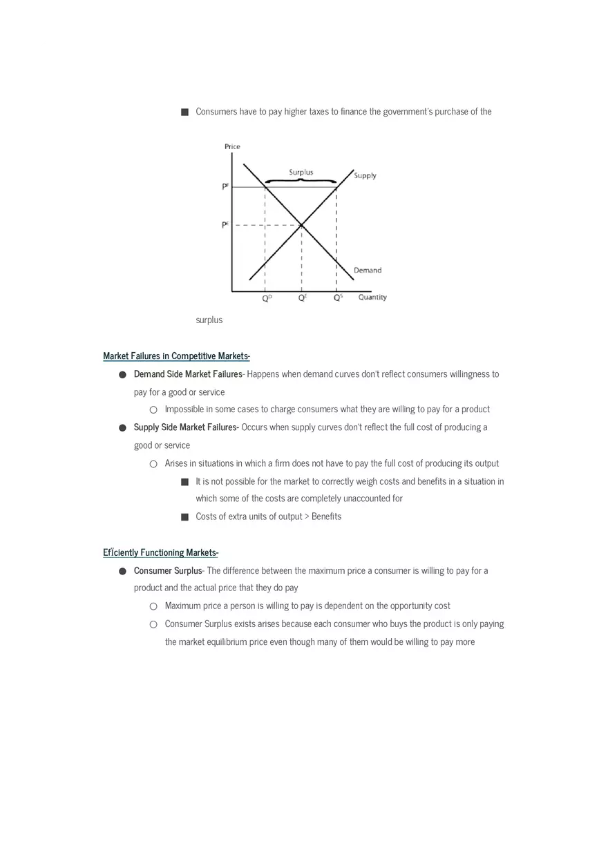 Microeconomics Final Exam Review Sheet Part 3 - Page 6