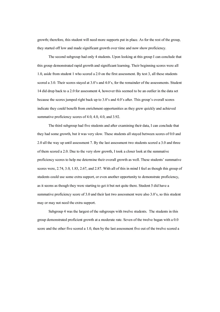 Analyzing Assessment Data - Task 3 - Page 7