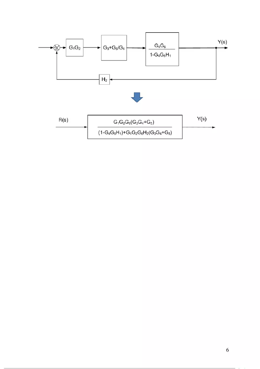 Block Diagram Reduction - Solutions - Page 6