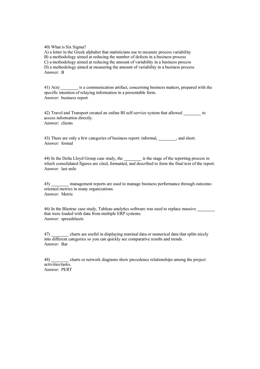 Business Reporting, Visual Analytics, and Business Performance Management - Page 9