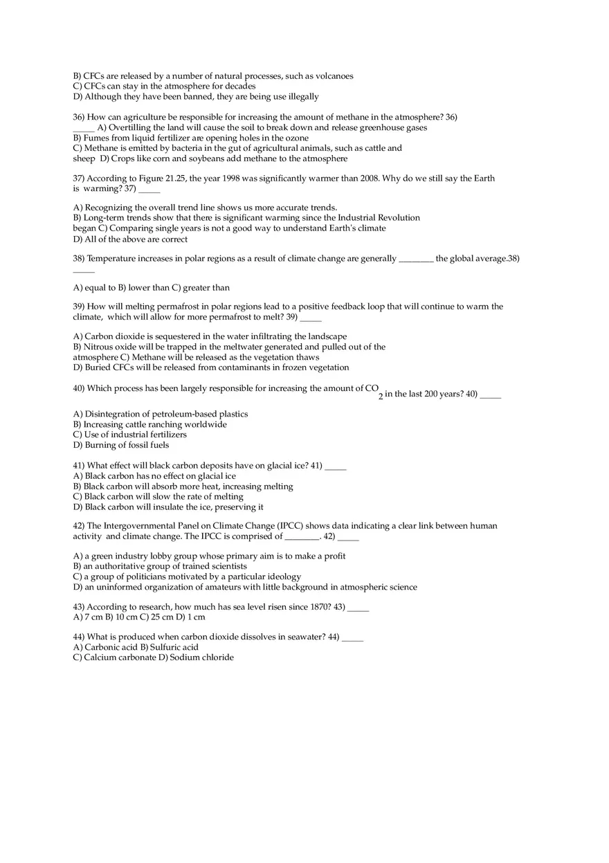 Cryosphere Review Sheet - Page 4
