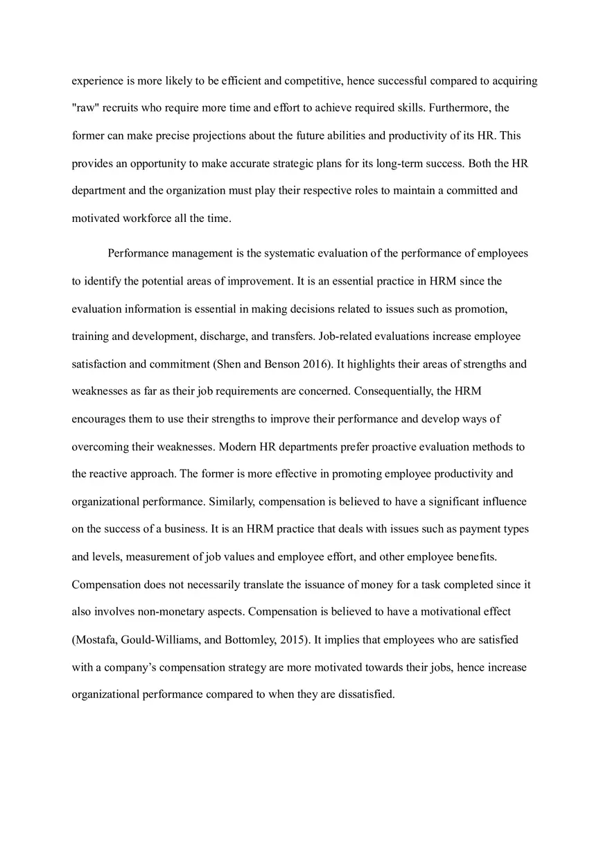 The Implications of Human Resource Management On Organizational Strategy - Page 6