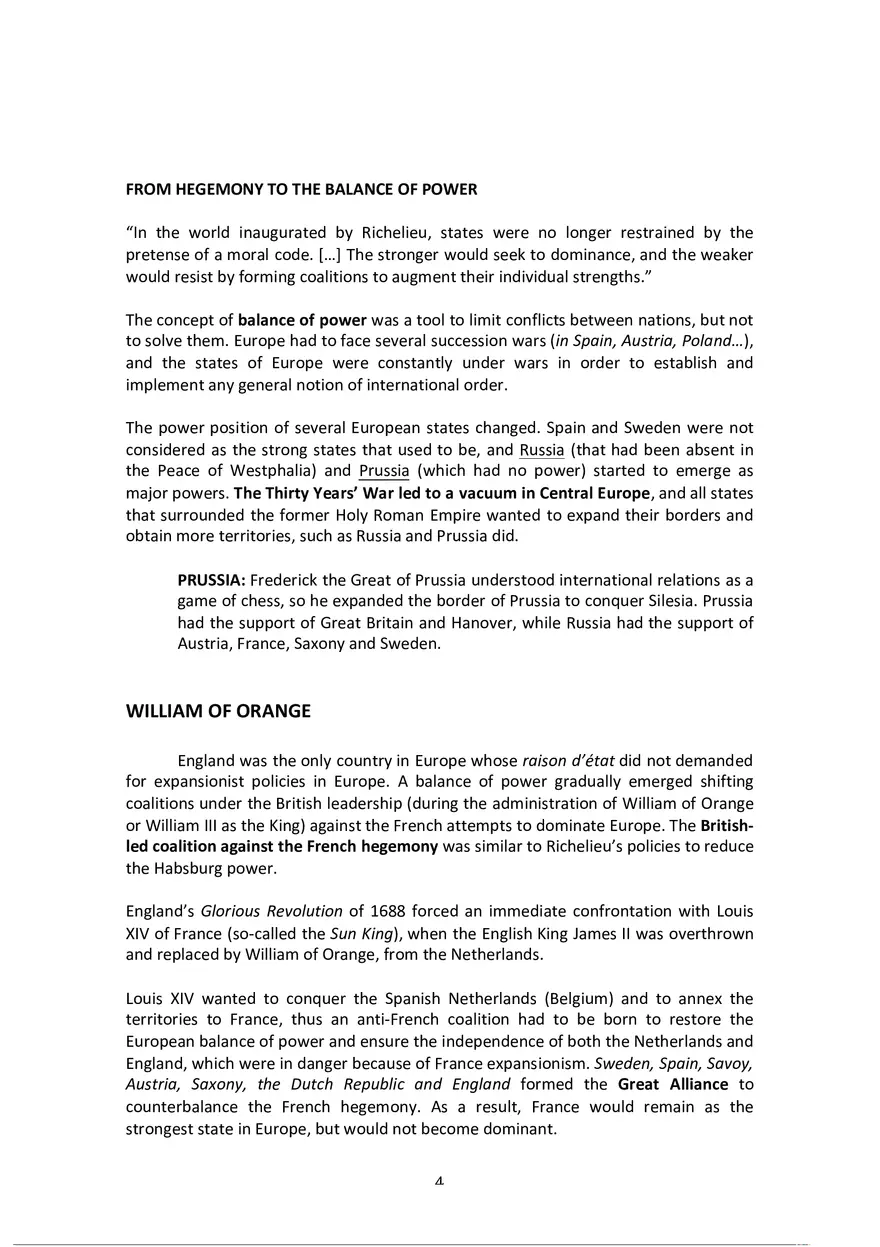 Henry Kissinger, Diplomacy (Chapter 3) - Summary - Page 4