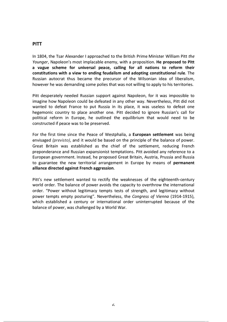 Henry Kissinger, Diplomacy (Chapter 3) - Summary - Page 6