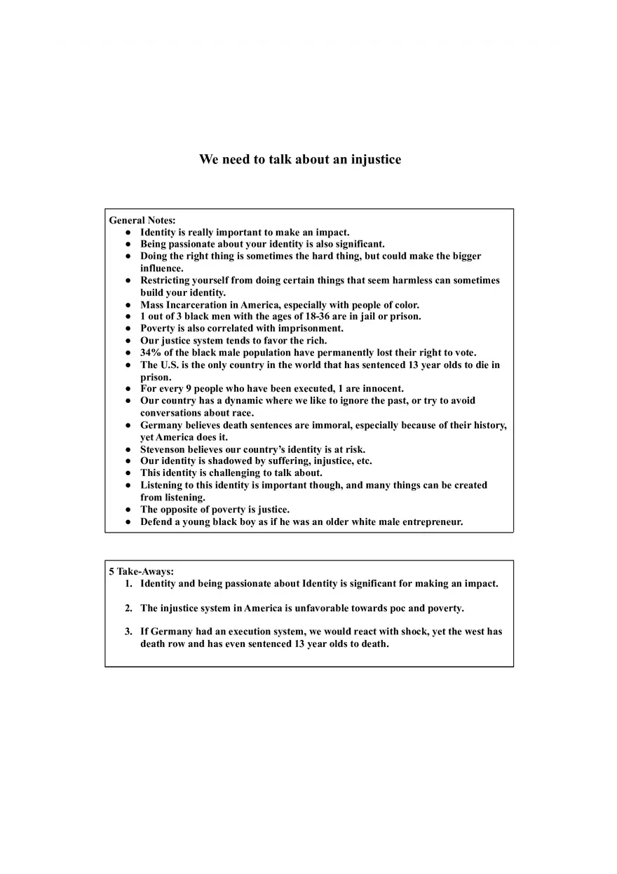 We Need to Talk About an Injustice - Page 1