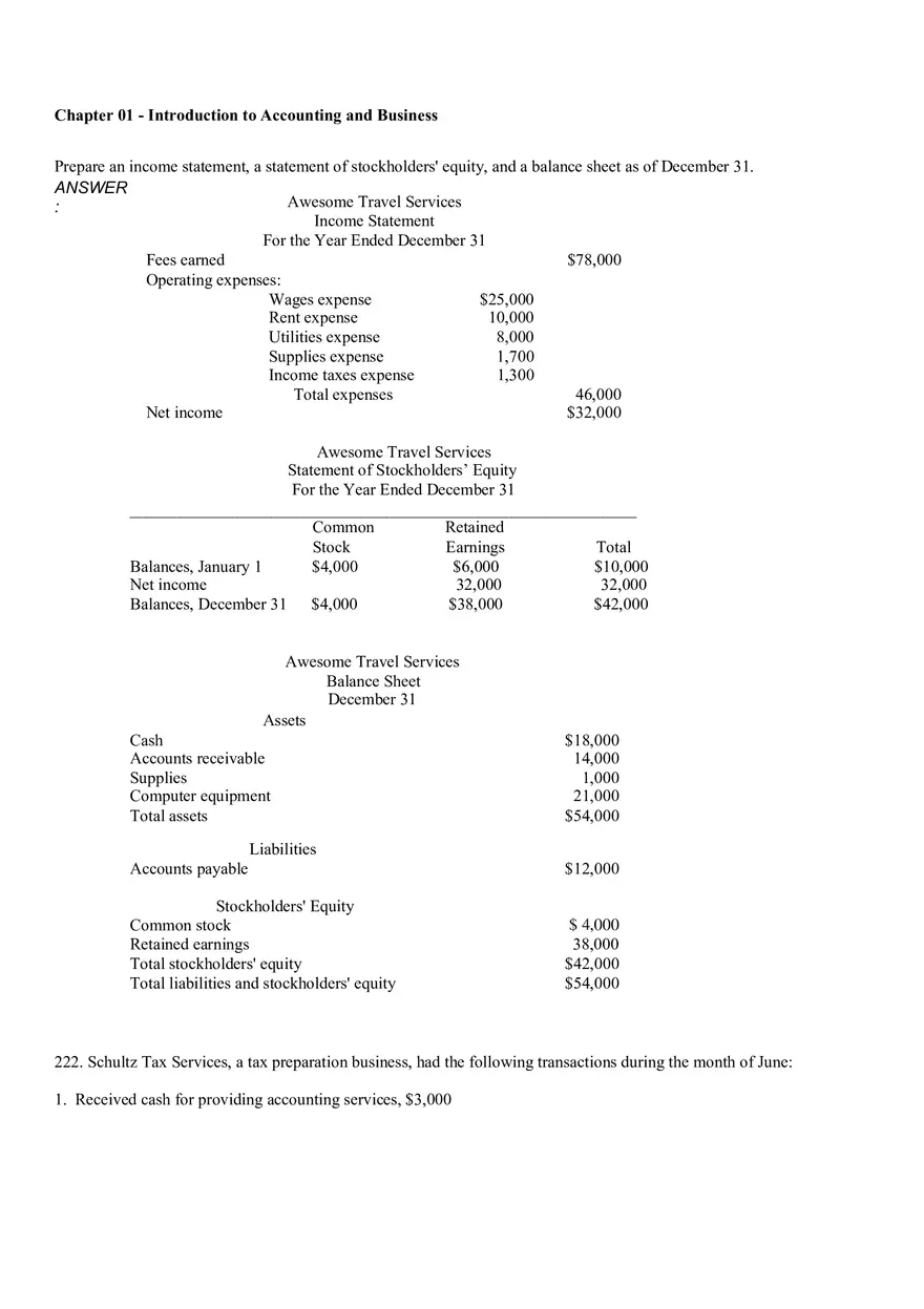 Introduction to Accounting and Business Ch 1 Part 4 - Page 11