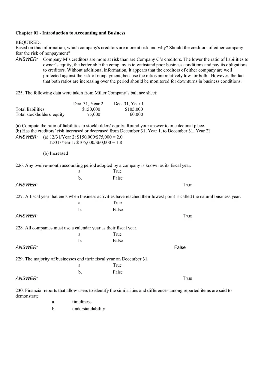 Introduction to Accounting and Business Ch 1 Part 4 - Page 13