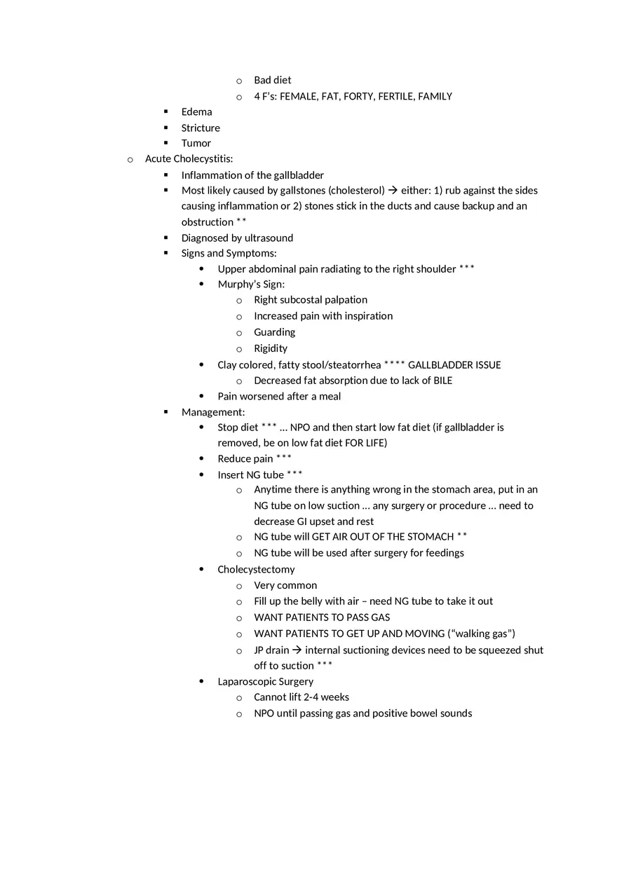 Adult Health HESI Study Guide Part 6 - Page 8