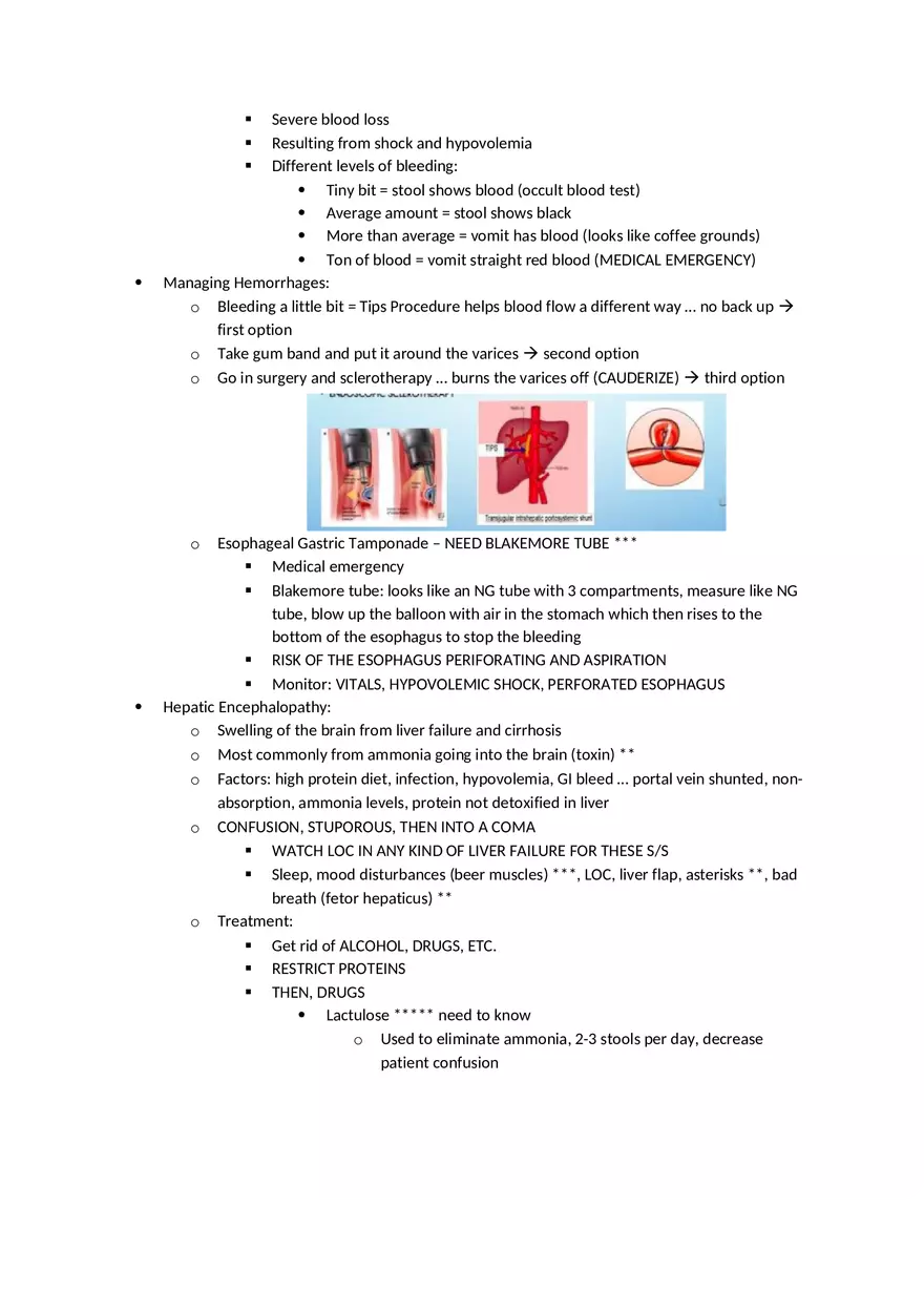 Adult Health HESI Study Guide Part 6 - Page 5