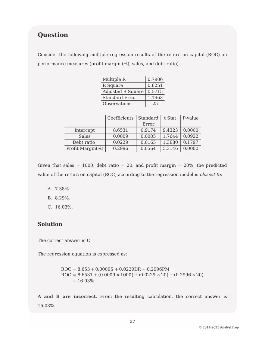 Study Notes - Quantitative Methods - Page 112