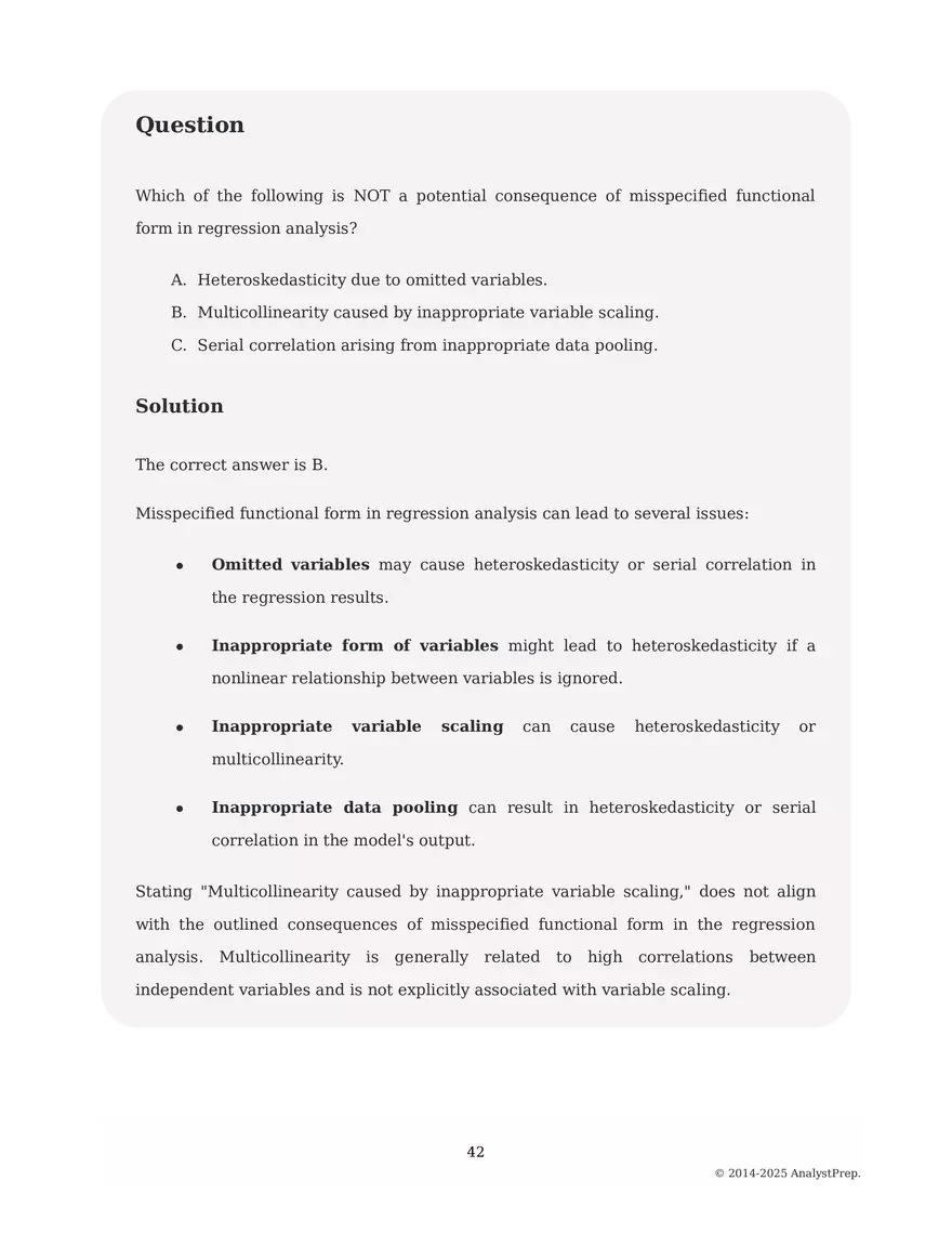 Study Notes - Quantitative Methods - Page 118