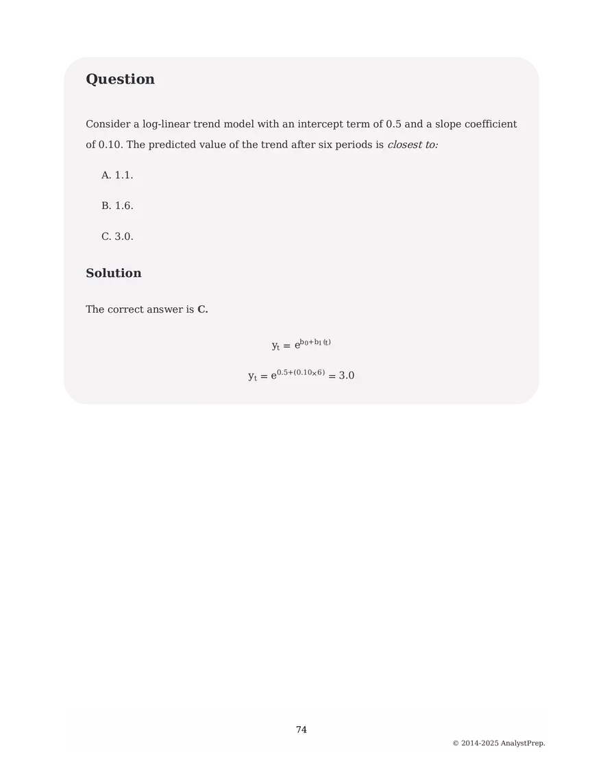 Study Notes - Quantitative Methods - Page 153