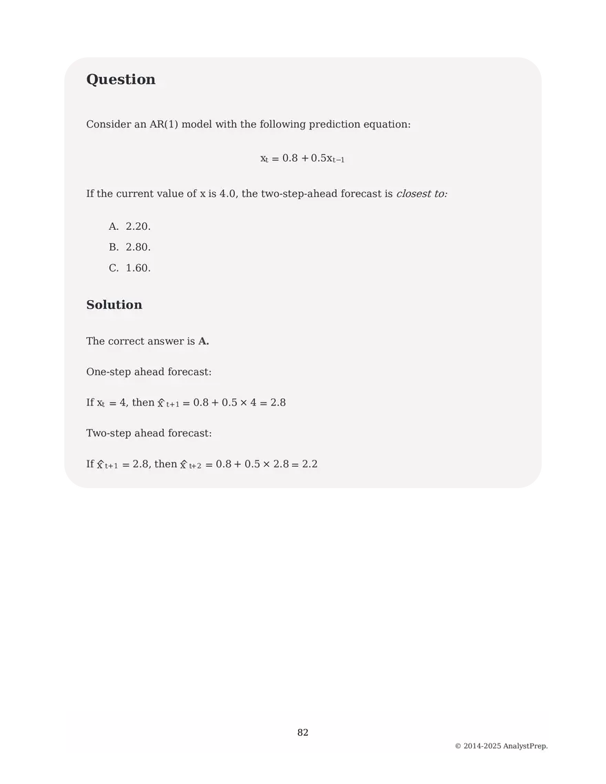 Study Notes - Quantitative Methods - Page 162