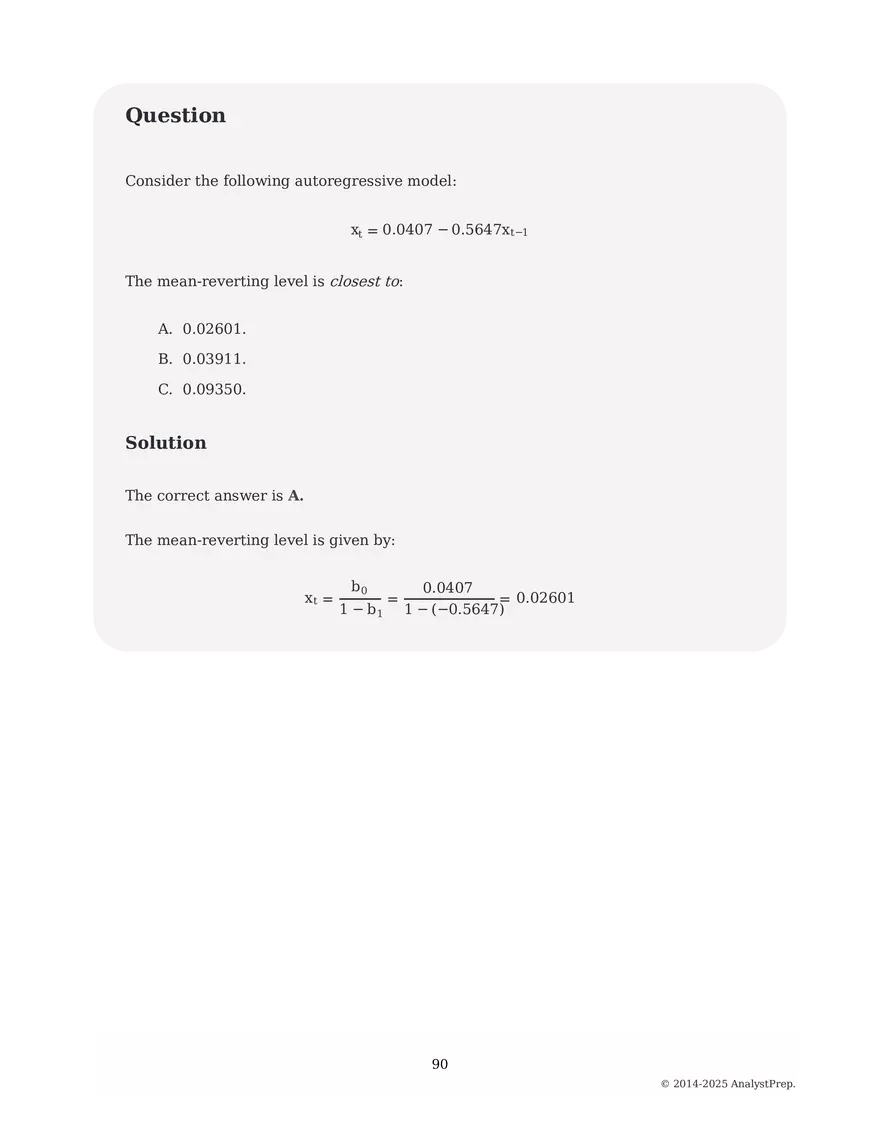 Study Notes - Quantitative Methods - Page 170
