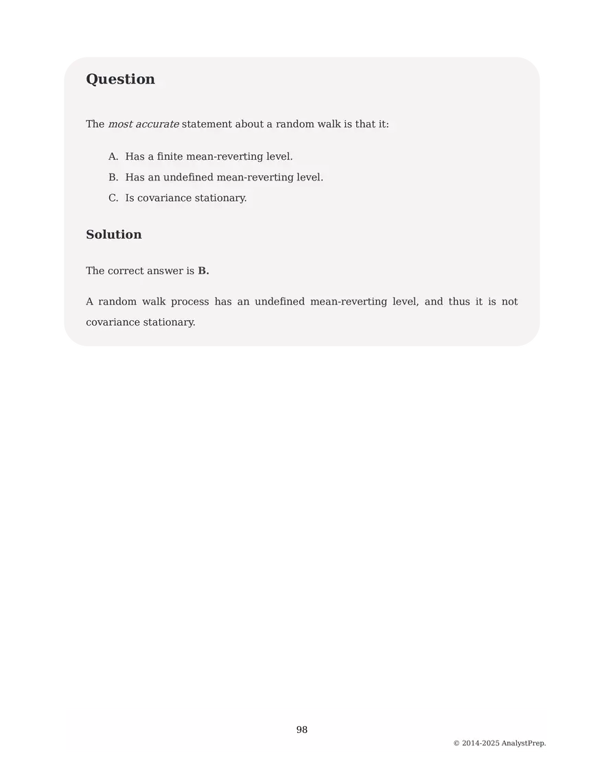 Study Notes - Quantitative Methods - Page 179