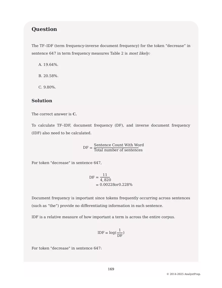 Study Notes - Quantitative Methods - Page 78