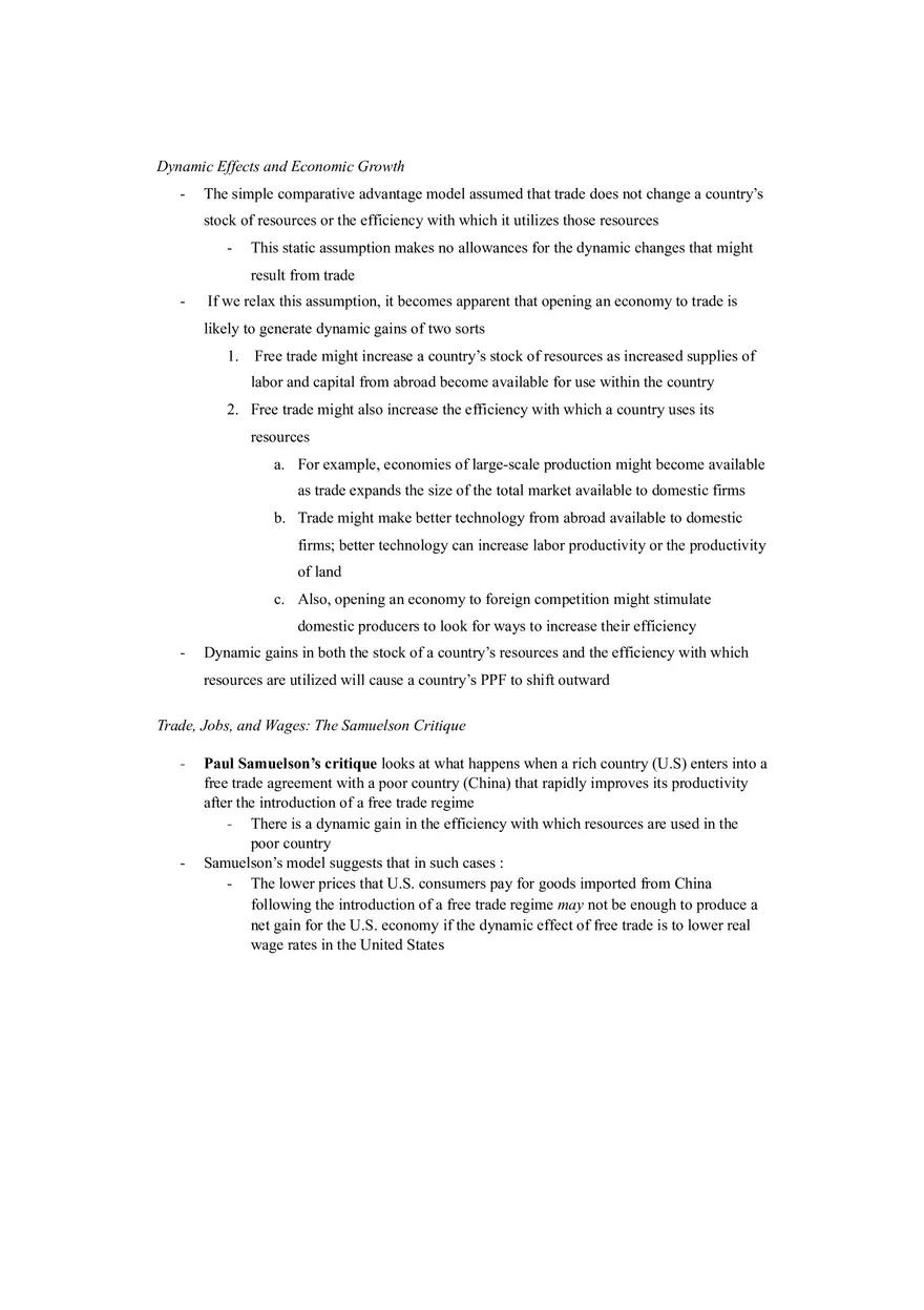 International Business Chapter 6 Notes Part 1 - Page 9