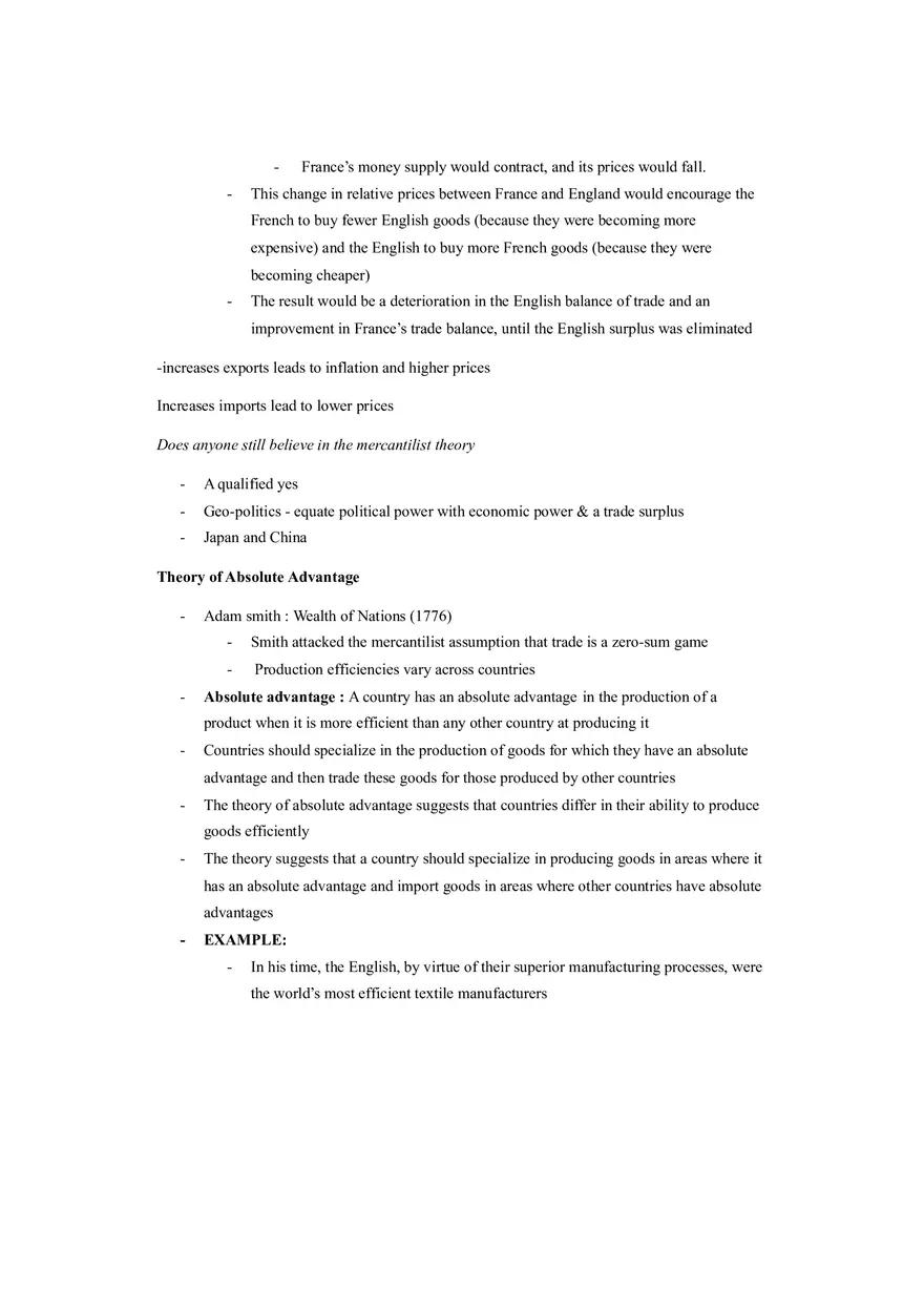 International Business Chapter 6 Notes Part 1 - Page 4
