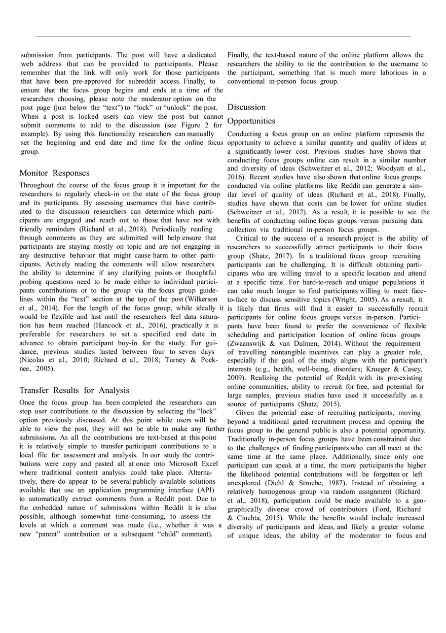 A Guide to Conducting Online Focus Groups Via Reddit - Page 6
