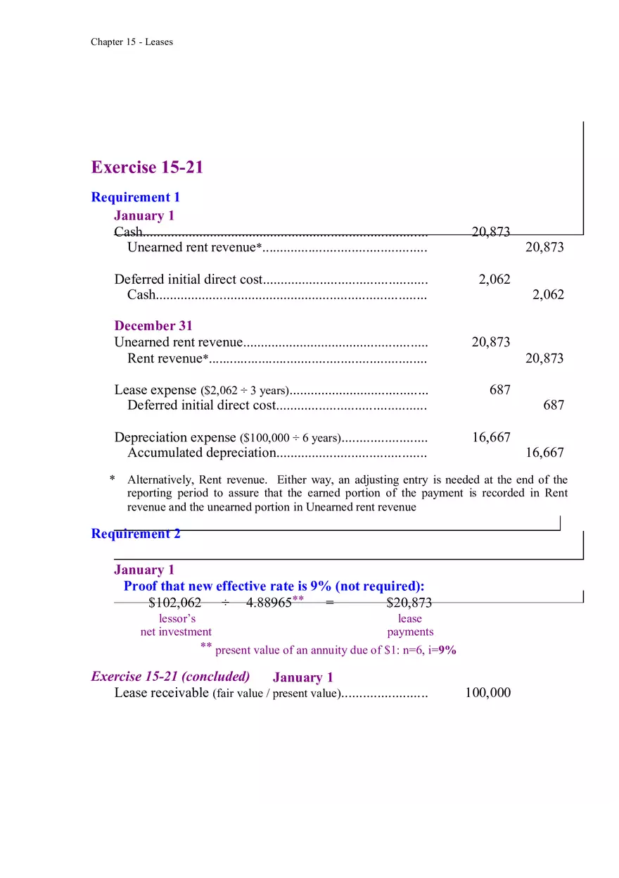 Accounting for Leases Part 5 - Page 1