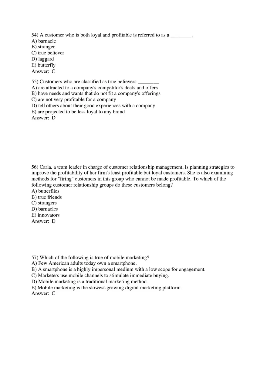 Marketing - Creating and Capturing Customer Value Part 2 - Page 8