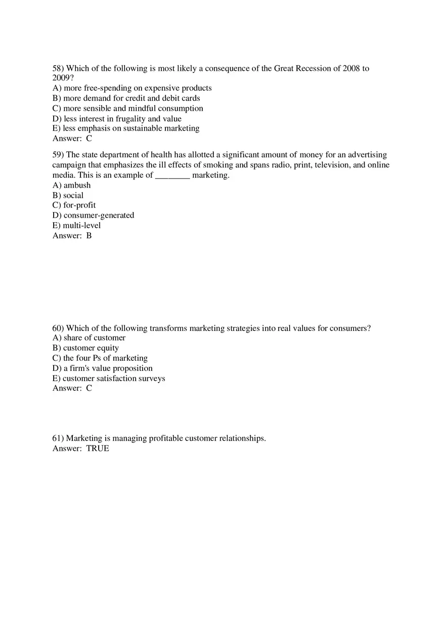 Marketing - Creating and Capturing Customer Value Part 2 - Page 9