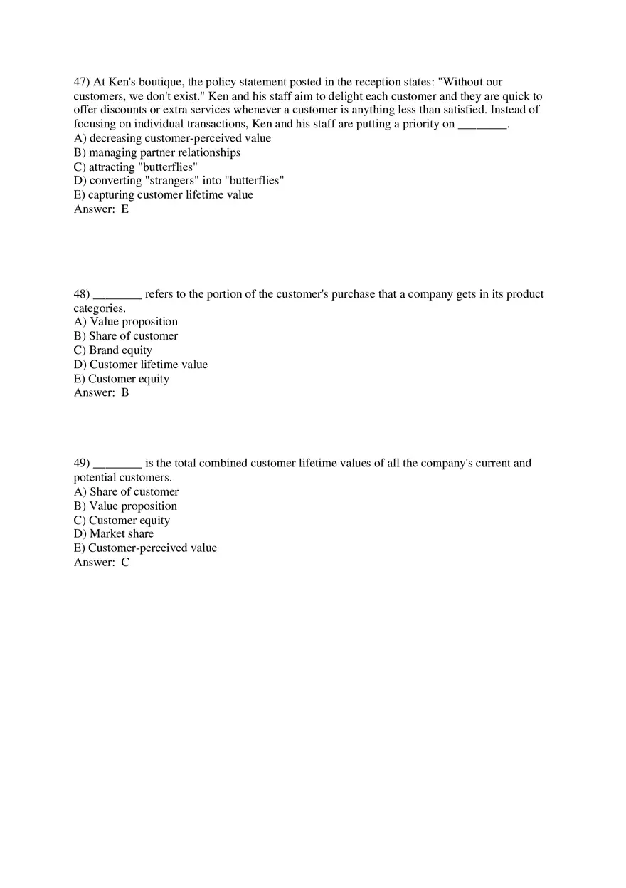Marketing - Creating and Capturing Customer Value Part 2 - Page 6