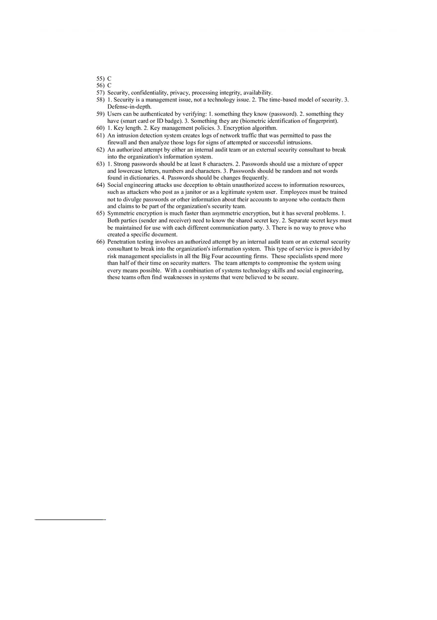 Accounting Information System Answer Key Chapter 7 - Page 2