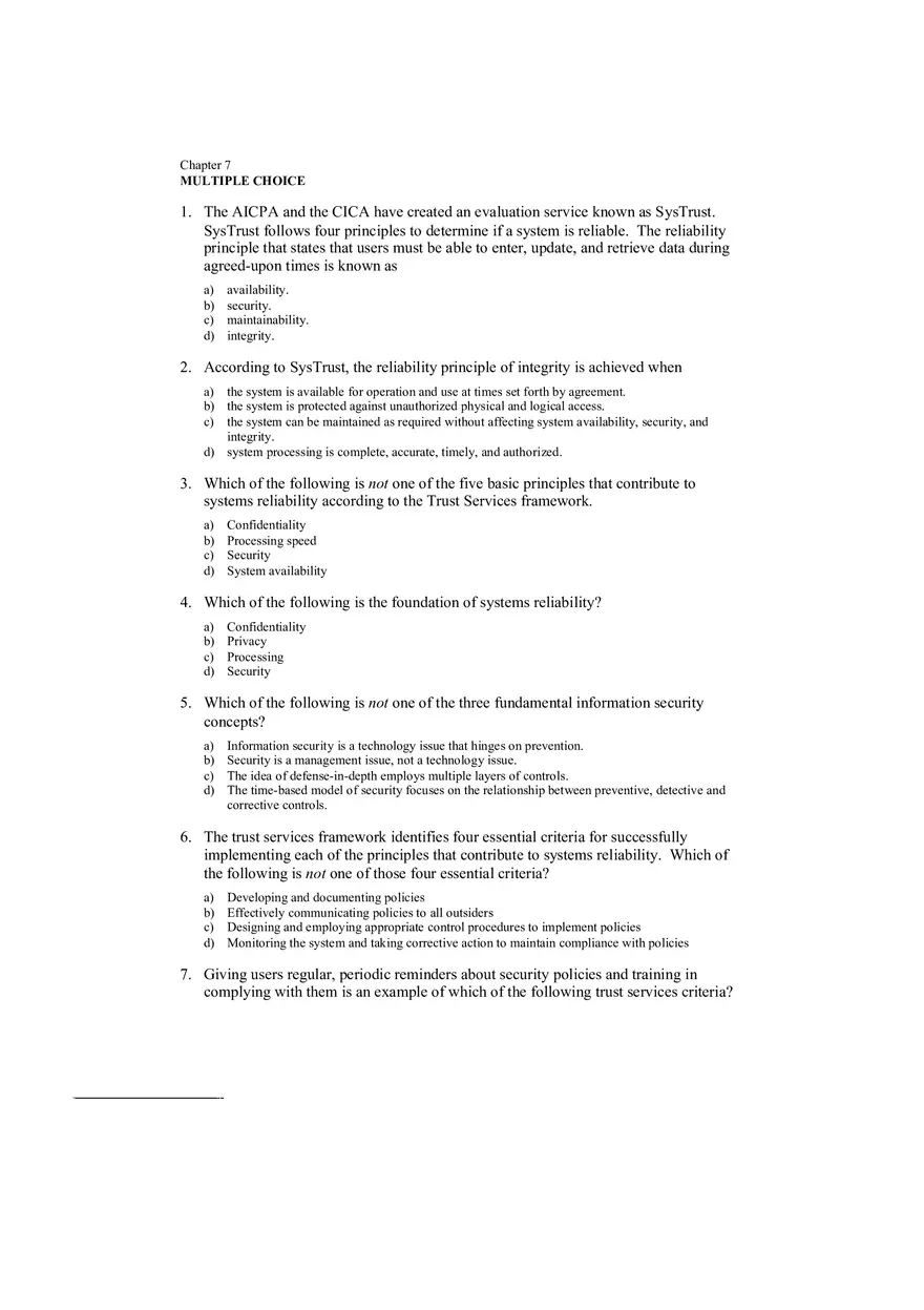 Accounting Information System Answer Key Chapter 7 - Page 3