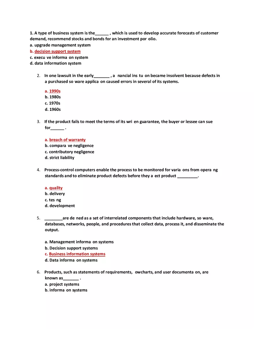 Computing Ethics and Society Answer Key 2 - Page 12