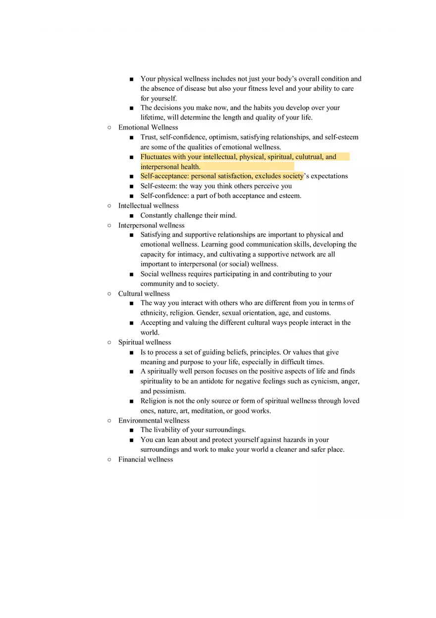 Chapter 1 Taking Charge of Your Health - Page 2