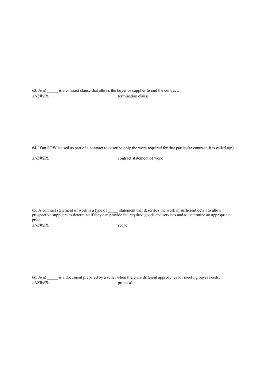 Chapter 12 Project Procurement Management Answer Key (43-83) - Page 10