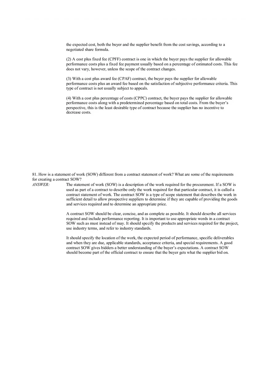 Chapter 12 Project Procurement Management Answer Key (43-83) - Page 4